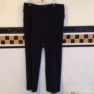 Liz Claiborne Women's Black Straight Leg Pants